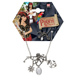 Pirátský náhrdelník námořní motivy