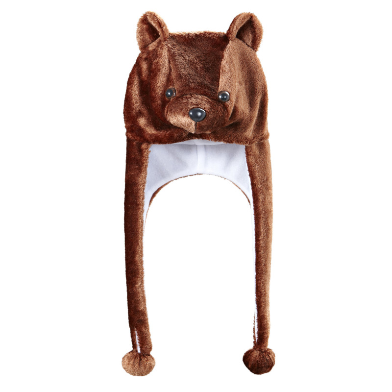 Klobúk z medvedej látky