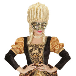 Škraboška baroko plastová