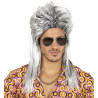 Pánská paruka rocker šedivá