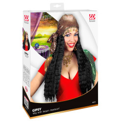 Cigánska parochňa so zlatým šálom