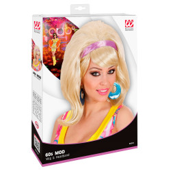 Paruka dámská retro blond