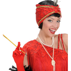 Špička na cigaretu zlatá teleskopická