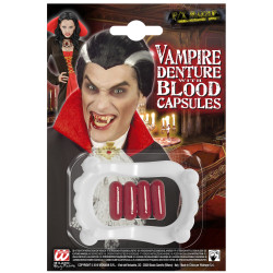 Draculove zuby s krvou