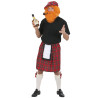 Skotský kostičkovaný kilt velikost XL