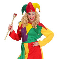 Souprava šašek klobouk a límec