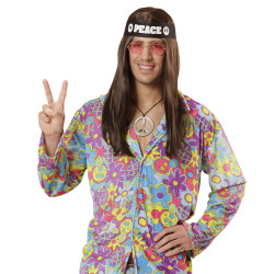 Sada hippies s čelenkou