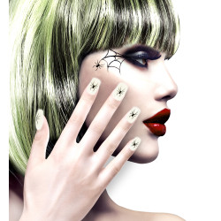 Nehty svítící ve tmě čarodějnické