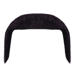 Černý knírek retro 70´léta