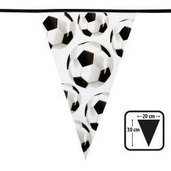 Fotbalová girlanda motiv míč