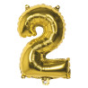 Fólie číslo 2 zlatá - 86 cm