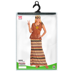 Kostým hippie ženy veľkosť XL