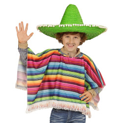 Mexické detské pončo 75 cm