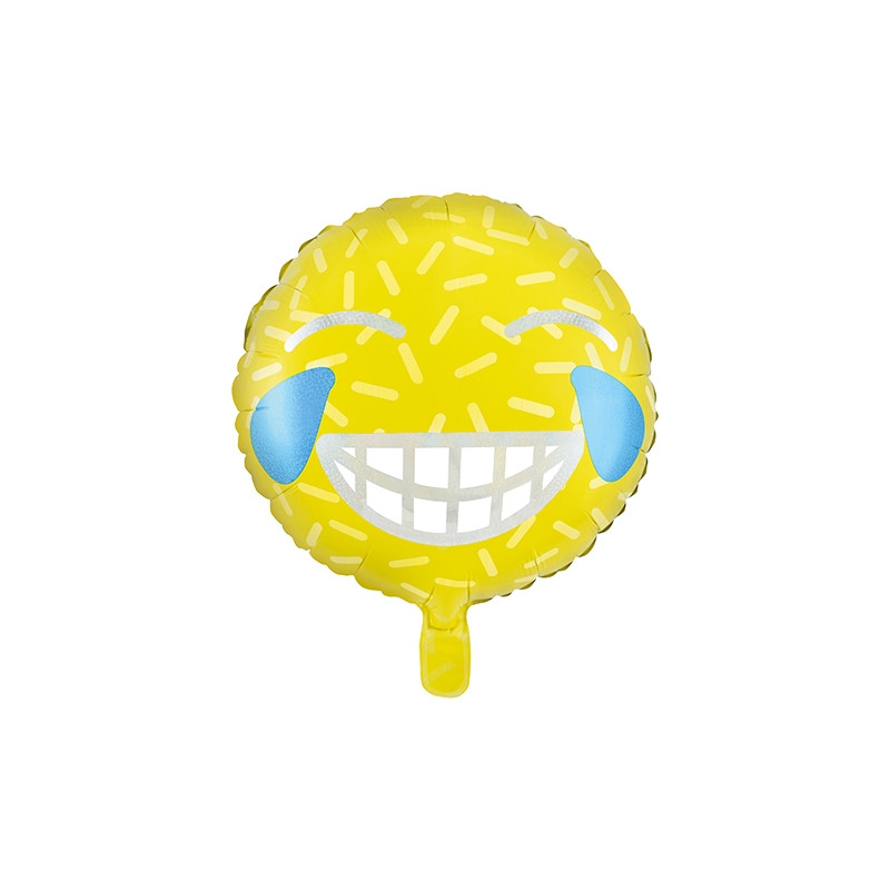 Foliový balónek Emotikon smích