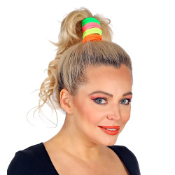 Gumičky do vlasů neonové