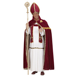 Kostým svätého Mikuláša veľkosť XXL/XXXL deluxe