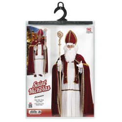 Kostým svätého Mikuláša veľkosť XXL/XXXL deluxe