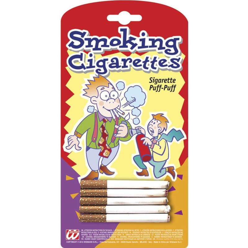 Kouřící cigarety atrapa