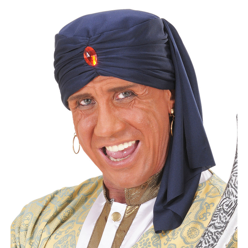 Turban Ali Baba modrý