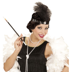 Čelenka charleston černá