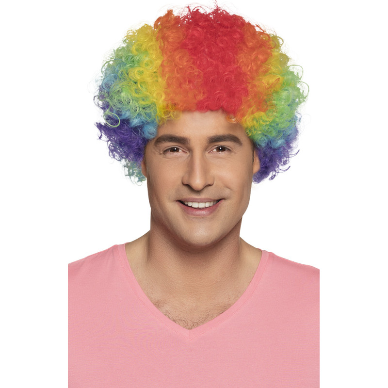 Viacfarebná klaunská parochňa