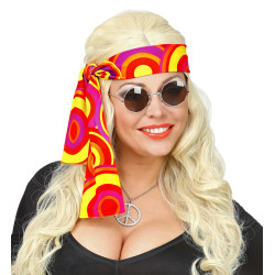 Čelenka hippie oranžová