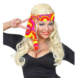 Čelenka hippie oranžová