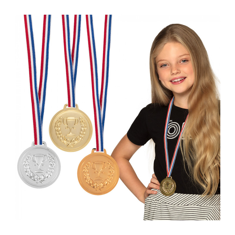 Medaile pro vítěze 3 ks