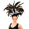 Brazilská čelenka z peří pro tanečnici