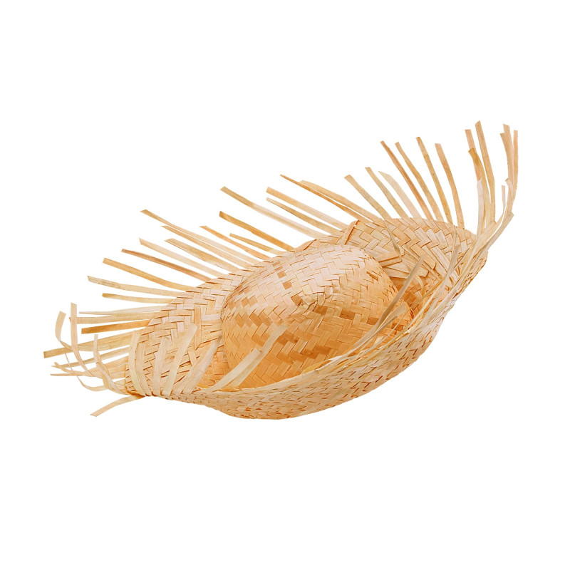 Slamený klobúk, unisex, prírodný