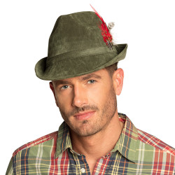 Zelená lovecká čiapka