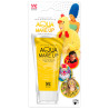 Žltý aqua make-up
