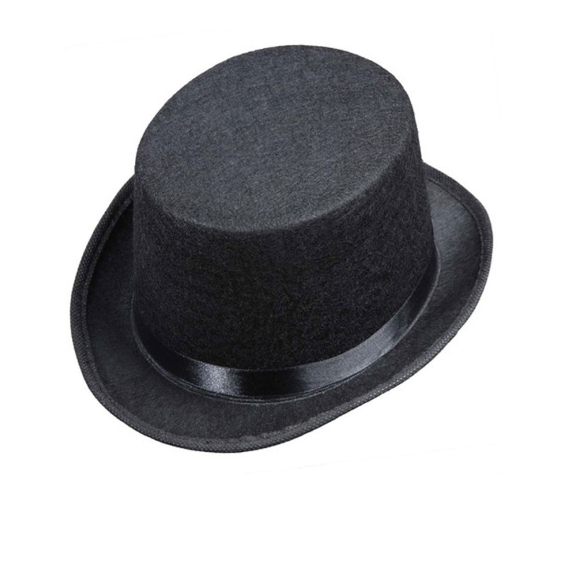 Detský cylindrový klobúk, čierny