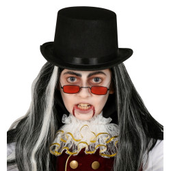 Detský cylindrový klobúk, čierny