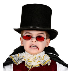 Detský cylindrový klobúk, čierny