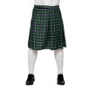 Skotstký kilt zelený
