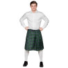 Skotstký kilt zelený