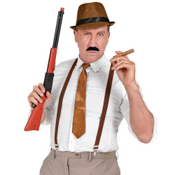 Sada 20´s léta pánská hnědá