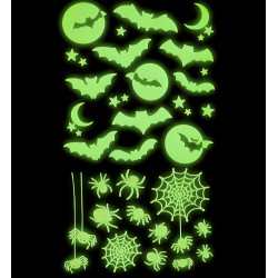Halloween nálepky 21x15 cm