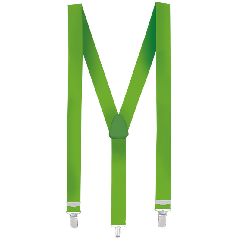 Kšandy (šle) neonově zelené