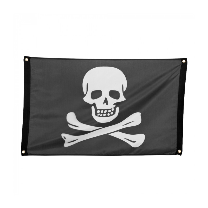 Pirátská vlajka 60 x 90 cm