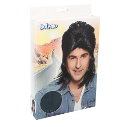 Pánská paruka černá retro