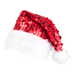 Čepička  Santa flitrová