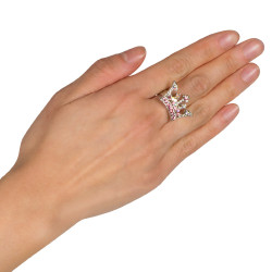 Prstýnek princezna s kamínky