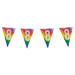 Narodeninová girlanda „8“ (6 m)