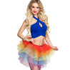 Tutu minisukně duhová velikost M/L