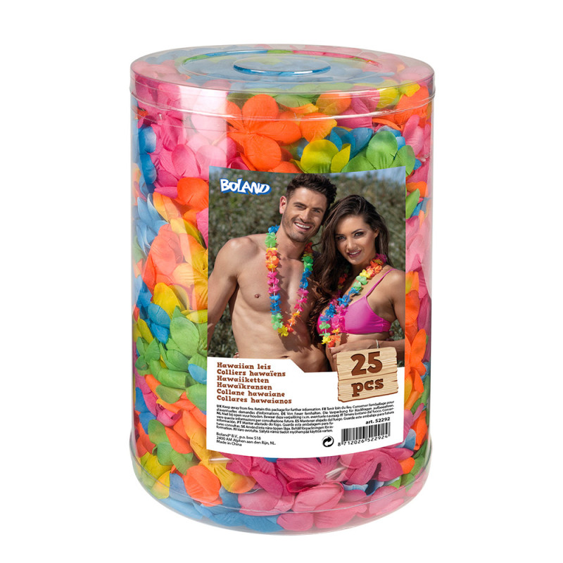 Sada 25 havajských věnců
