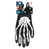 Rukavice kostlivec s potiskem černé