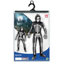 Kostým kostlivec 116 cm