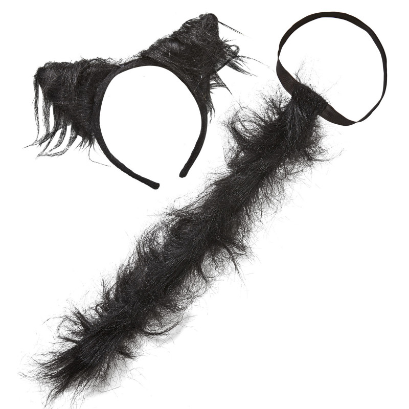 Sada mačacieho chvosta a uší